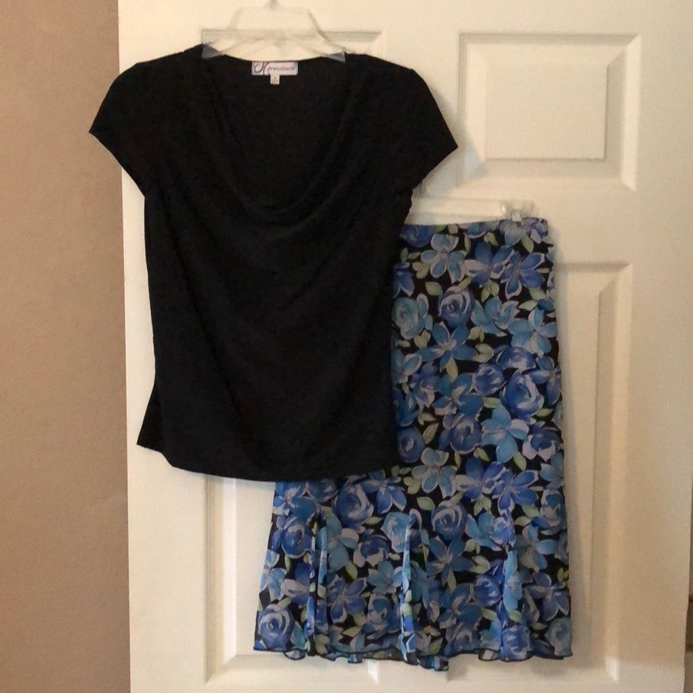 Blouse & skirt